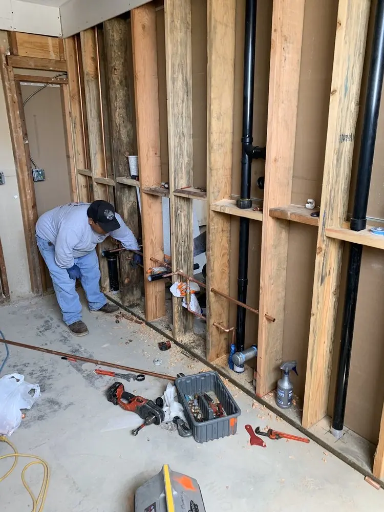 Commercial rough-in plumbing for Water Heater Replacement in Orangetown